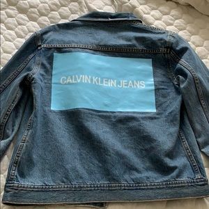 NWOT Calvin Klein Jean Jacket